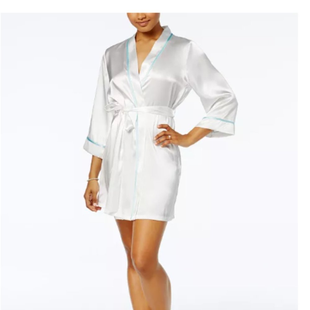 🔥Satin Bridal Wrap Robe😍 - Picture 2 of 9